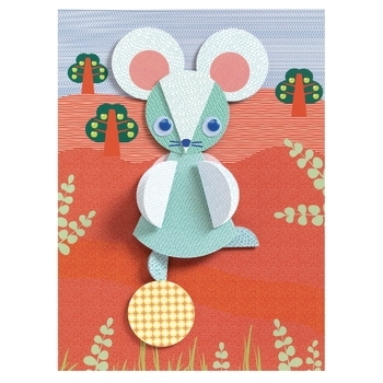 Набір для створення колажу Djeco Знову і знову (DJ09056) - Pampik - 2