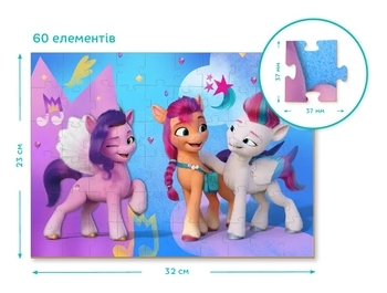 Пазли Dodo My Little Pony, 60 елементів (200140) - Pampik - 4