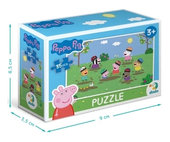Пазл-міні DoDo Peppa Pig Час грати, 35 елементів (200336) - Pampik - 2
