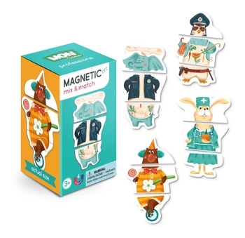 Магнитная игра DoDo Смешивай и совмещай, Профессии (200217) - Pampik - 3