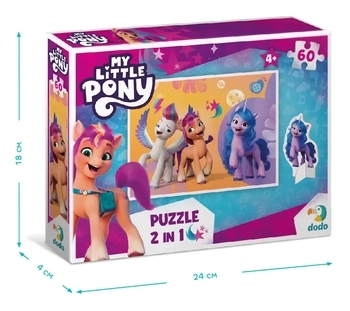 Пазли Dodo My Little Pony, 60 елементів (200139) - Pampik - 2