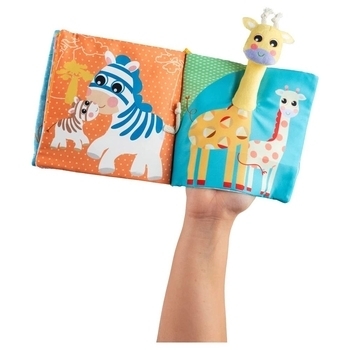 Мягкая книжка Chicco Животные (11166.00) - Pampik - 3