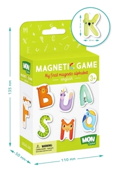 Магнитная игра DoDo Моя первая магнитная азбука на английском (200210) - Pampik - 2