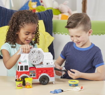 Ігровий набір Hasbro Play-Doh Пожежна машина (F0649) - Pampik - 7