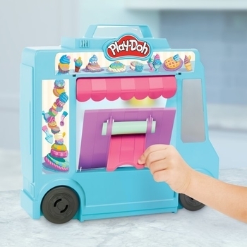 Ігровий набір Hasbro Play-Doh Вантажівка з морозивом (F1390) (5010993860203) - Pampik - 10