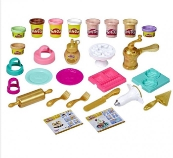 Набор игровой Hasbro Play-Doh Золотой пекарь (E9437) (5010993729913) - Pampik - 2