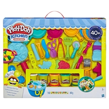Ігровий набір Hasbro Play-Doh Меганабір кухаря (C3094) - Pampik