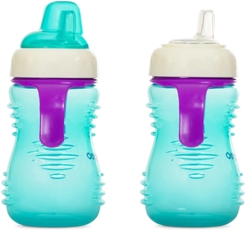 Поїльник-непроливайка Baboo, 260 мл, м'ятний (90443) - Pampik - 5