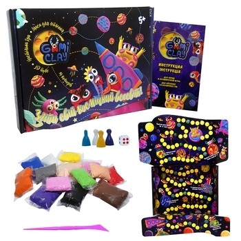 Набір маси для ліплення Strateg Gumi Clay, 14 кольорів (рос.) - Pampik - 2