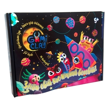 Набір маси для ліплення Strateg Gumi Clay, 14 кольорів (рос.) - Pampik