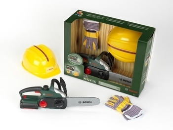 Набор мастера Bosch Цепная пила, шлем, перчатки (8456) - Pampik - 3
