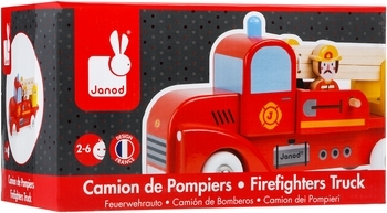 Ігровий набір Janod Пожежний автомобіль (J08574) - Pampik - 5