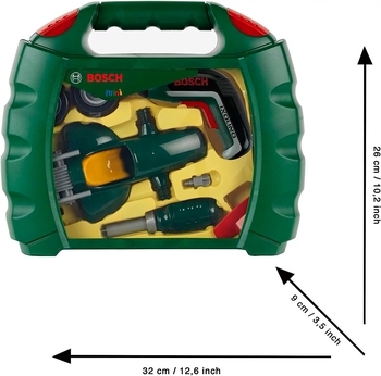 Ящик с инструментами Bosch Grand Prix, шуруповерт Ixolino II (8395) - Pampik - 3
