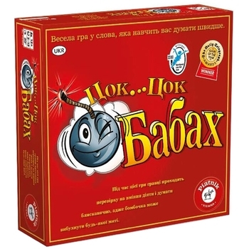 Настільна гра Piatnik Цок-Цок-Бабах, укр. (PT-710490) - Pampik