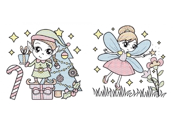 Водяні розмальовки. Феї та Ельфи (F00014148) - Pampik - 3