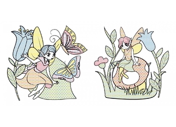 Водяні розмальовки. Феї та Ельфи (F00014148) - Pampik - 2