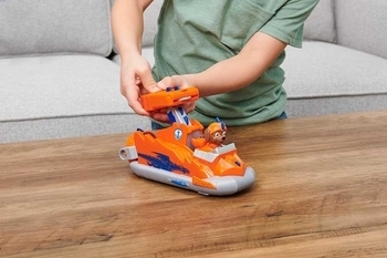 Щенячий патруль Spin Master Спасательный автомобиль де-люкс с водителем Зума (серия Рыцари) - Pampik - 9