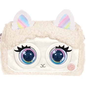 Интерактивная сумочка Spin Master Purse Pets Притти-Лама, молочный (SM26700/0277) - Pampik