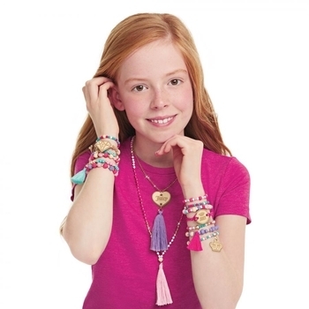 Набір для створення шарм-браслетів Make it Real Juicy Couture Модні прикраси з китицями (MR4415) - Pampik - 4