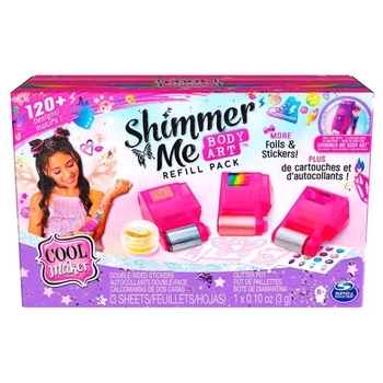 Додатковий набір для боді-арту Spin Master Cool Maker Shimmer Me (SM37559) - Pampik