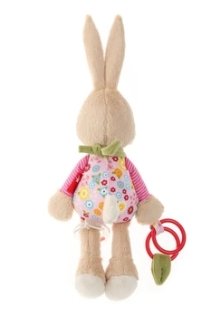 Мягкая интерактивная игрушка Sigikid Заяц, 30 см (41462SK) - Pampik - 4
