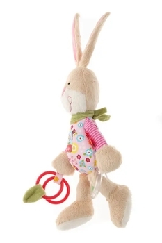 Мягкая интерактивная игрушка Sigikid Заяц, 30 см (41462SK) - Pampik - 2
