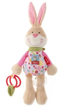 Мягкая интерактивная игрушка Sigikid Заяц, 30 см (41462SK) - Pampik