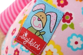 Мягкая интерактивная игрушка Sigikid Заяц, 30 см (41462SK) - Pampik - 11