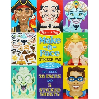 Набор наклеек Melissa&Doug Сказочные персонажи, 160 шт. (MD14237) - Pampik