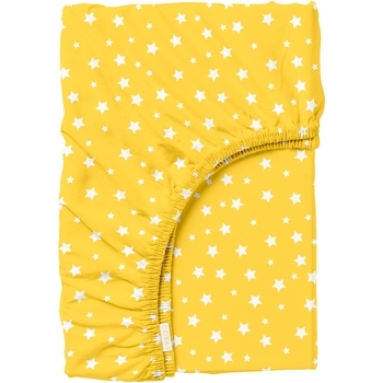 Простирадло на гумці Cosas, ранфорс, 120х60х10 см, жовтий - Pampik