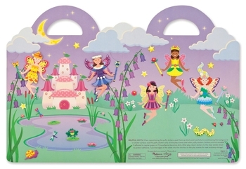 Об'ємні багаторазові наклейки Melissa&Doug Феї (MD19414) - Pampik - 3
