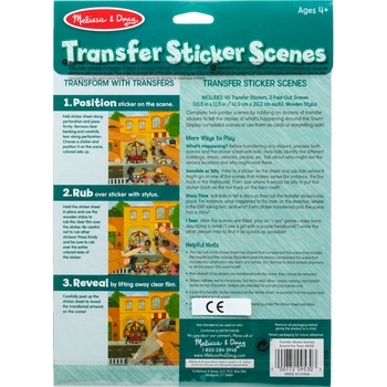 Набір наклейок Melissa&Doug Навколо будинку (MD9530) - Pampik - 2