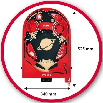 Настольная игра BRIO Пинбол (34017) - Pampik - 3