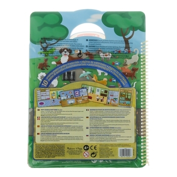 Об'ємні багаторазові наклейки Melissa&Doug Будинок для тварин (MD19429) - Pampik - 2