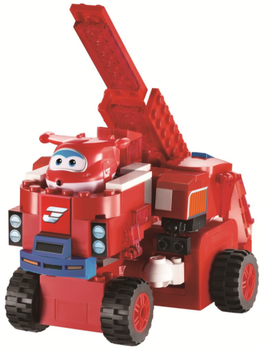 Конструктор-трансформер Super Wings Small Blocks 2-in-1 Buildable Transforming Vehicle Jett, Джетт (EU385005) - Pampik - 3