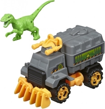 Игровой набор Road Rippers машинка и динозавр Raptor, зеленый (20075) - Pampik