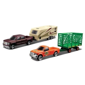 Игровой набор Maisto FM Heartland Haulers машинка + прицеп, в ассортименте, 1 шт. (12328) - Pampik - 5