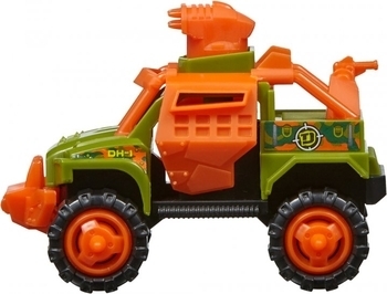 Игровой набор Road Rippers машинка и тираннозавр T-Rex, серый (20071) - Pampik - 5