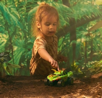 Машина Road Rippers Tricera, со светом и звуком, зелена (20112) - Pampik - 6