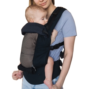 Эрго-рюкзак Love & Carry AIR X Неро, черный (LC134) - Pampik