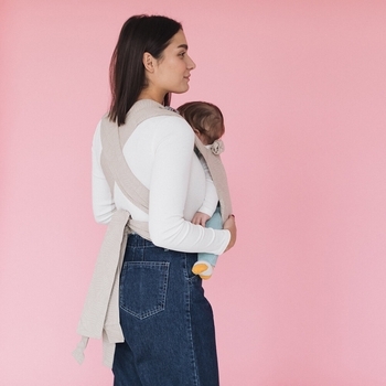 Травень - слінг Love & Carry, Тропіки, бежевий (LC362) - Pampik - 4