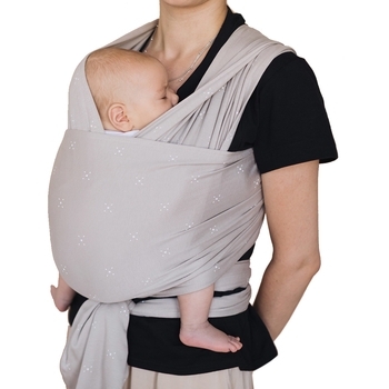 Слинг-шарф Love & Carry, Бисквит, серый/беж (LC450) - Pampik