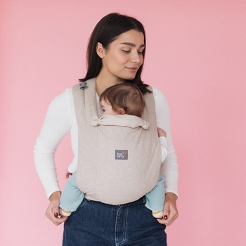 Травень - слінг Love & Carry, Тропіки, бежевий (LC362) - Pampik - 2