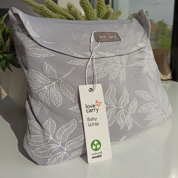 Слінг-шарф Love & Carry, Світанок, сірий (LC455) - Pampik - 3