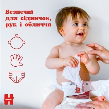 Вологі серветки Huggies Simply Clean, 72 шт. - Pampik - 4