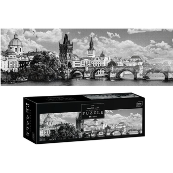 Пазли тришарові панорамні Interdruk Around the World 4, 32х96 см, 1000 елементів (326317) - Pampik - 2