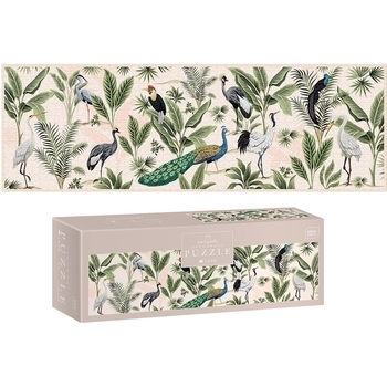 Пазли тришарові панорамні Interdruk Secret Garden 2, 32х96 см, 1000 елементів (326256) - Pampik - 2