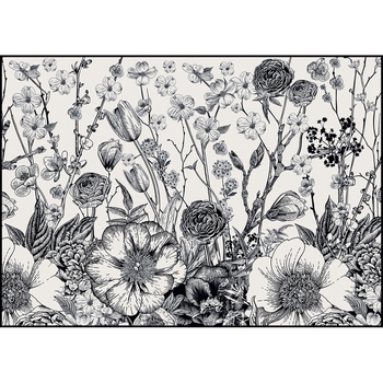 Пазли тришарові Interdruk Flowers 1, 48х67 см, 1000 елементів (326188) - Pampik - 4