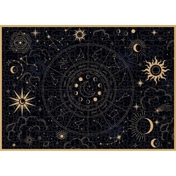 Пазли тришарові Interdruk Galaxy 2, 48х67 см, 1000 елементів (326218) - Pampik - 3