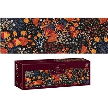 Пазлы трехслойные панорамные Interdruk Flowers 2, 32х96 см, 1000 элементов (326270) - Pampik - 2